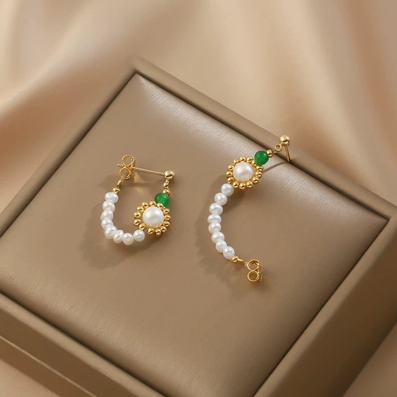 (E050) Simple and Retro Earrings stud S925