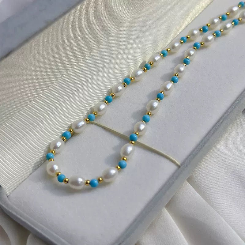 (N027)collarbone necklace and bracelet/choker/S925