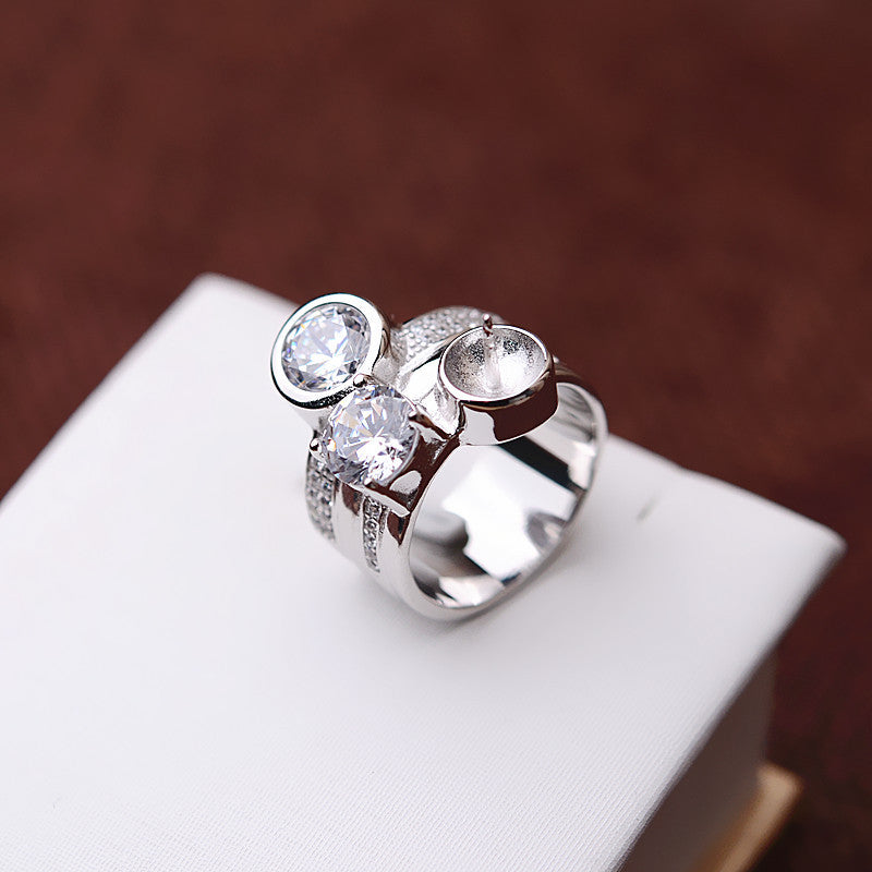 (RS029)S925 sterling silver ring setting