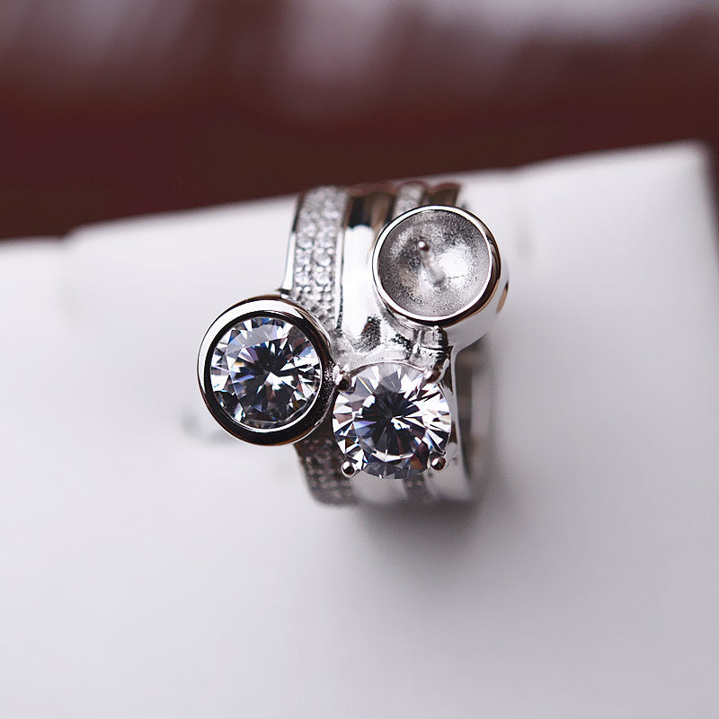 (RS029)S925 sterling silver ring setting