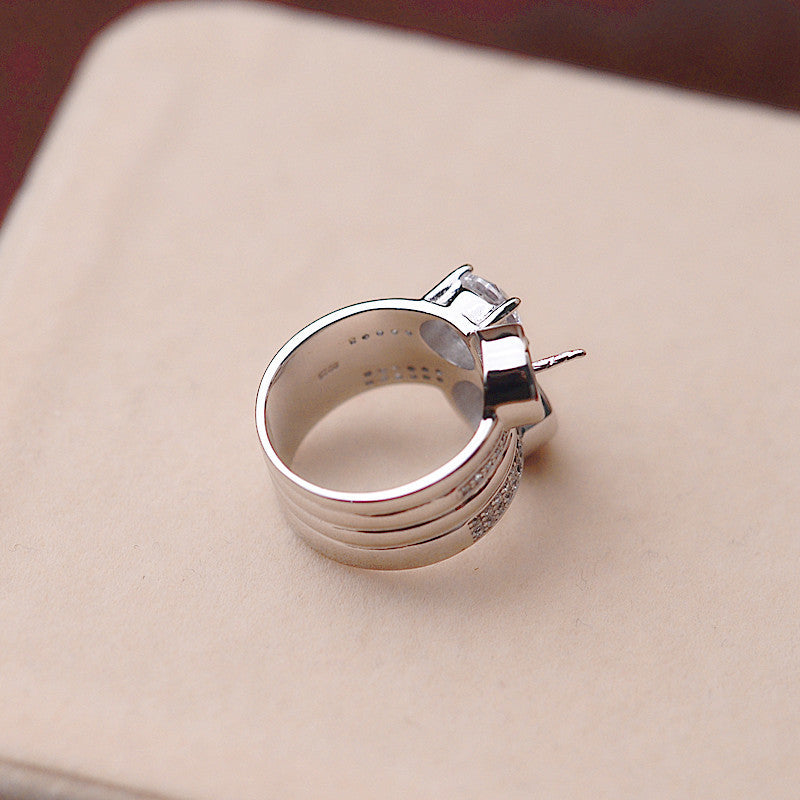 (RS029)S925 sterling silver ring setting