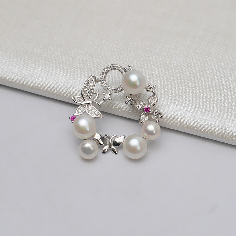 S925 sterling silver pendant setting (P43)