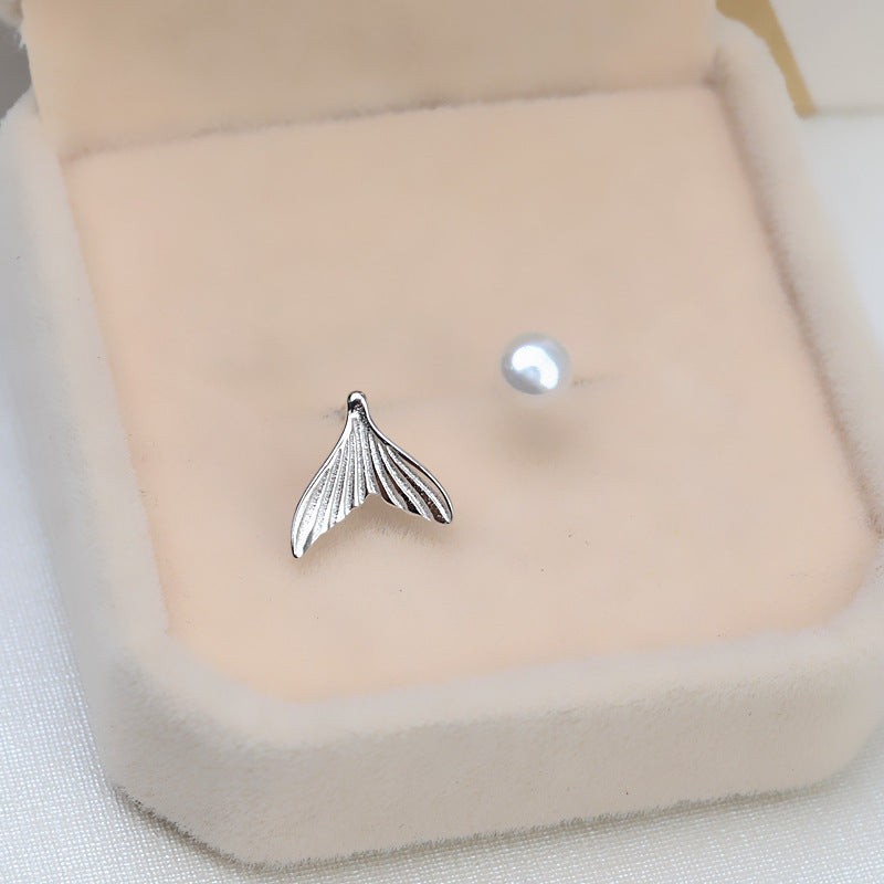 S925 sterling silver earring setting (E17)