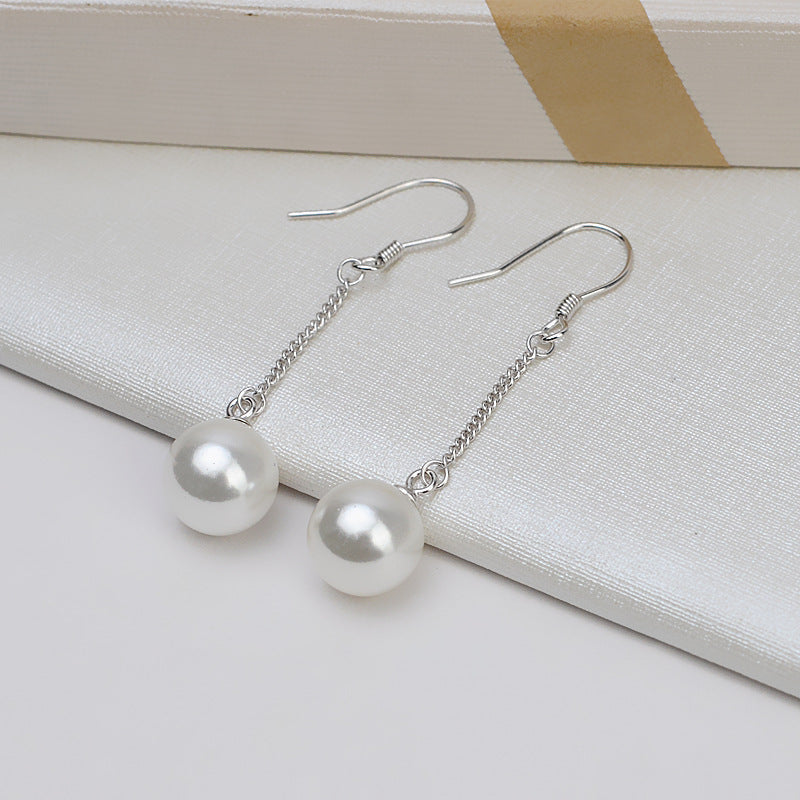 S925 sterling silver earring setting (E23)