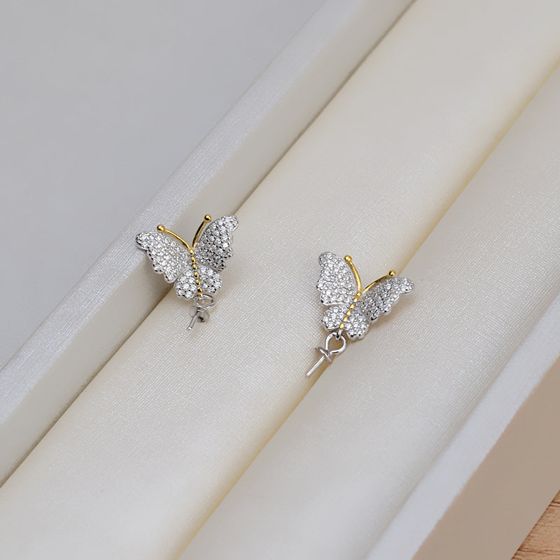 (S015)  S925 sterling silver set setting