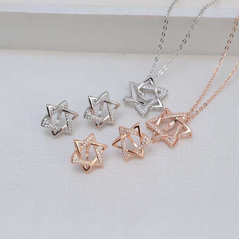 (S010)  S925 sterling silver set setting