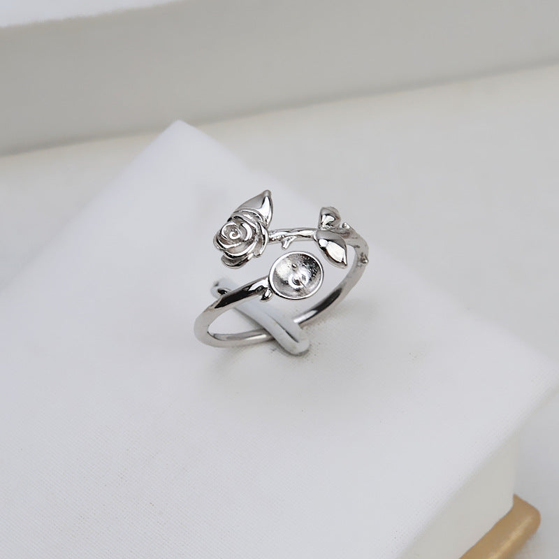 (RS011)S925 sterling silver ring setting