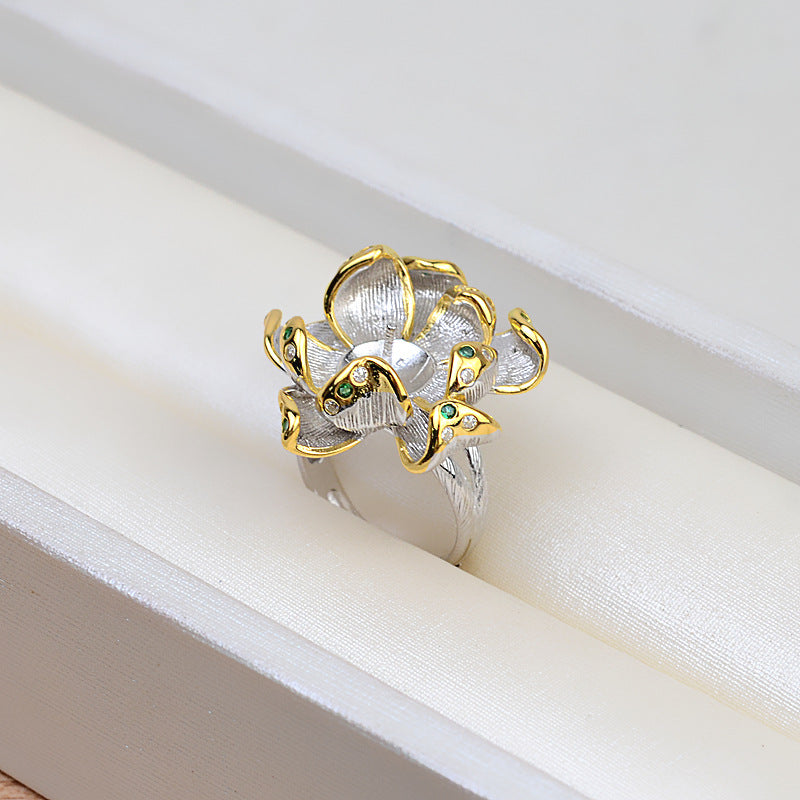 (S038)  S925 sterling silver set setting