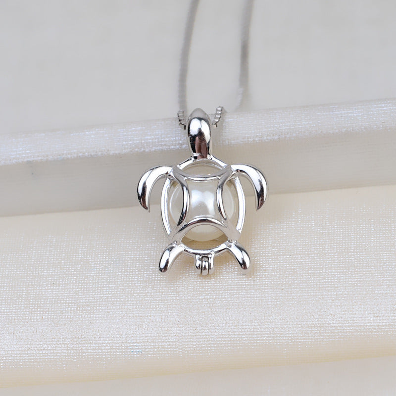 Turtle pendant setting