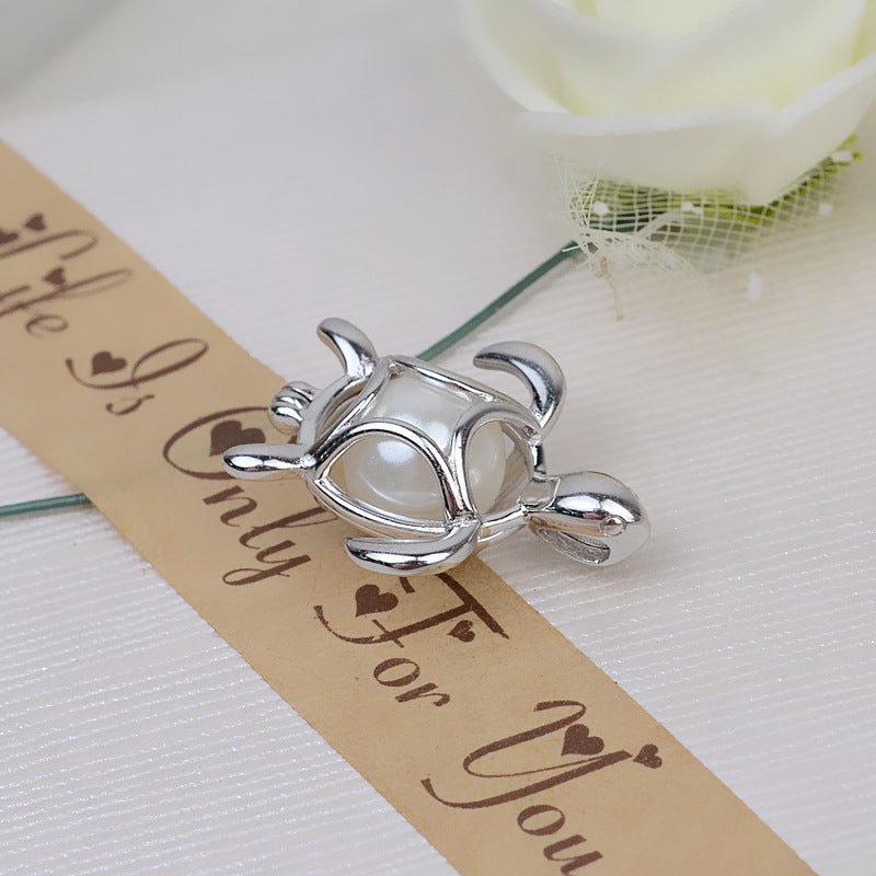 Turtle pendant setting