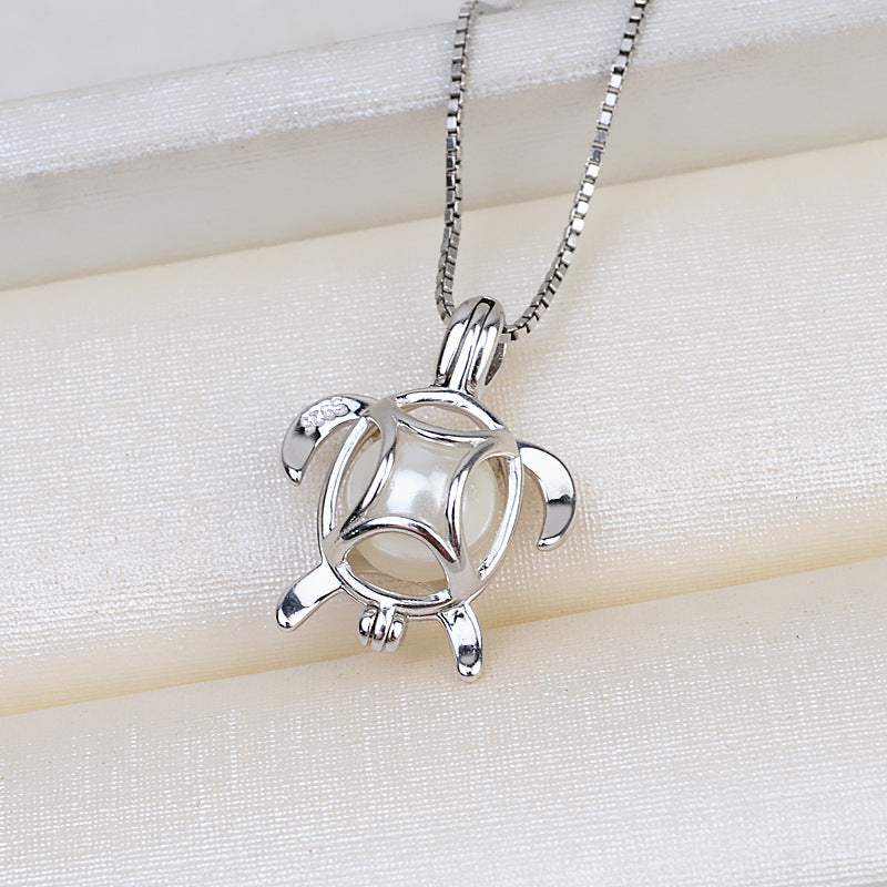 Turtle pendant setting