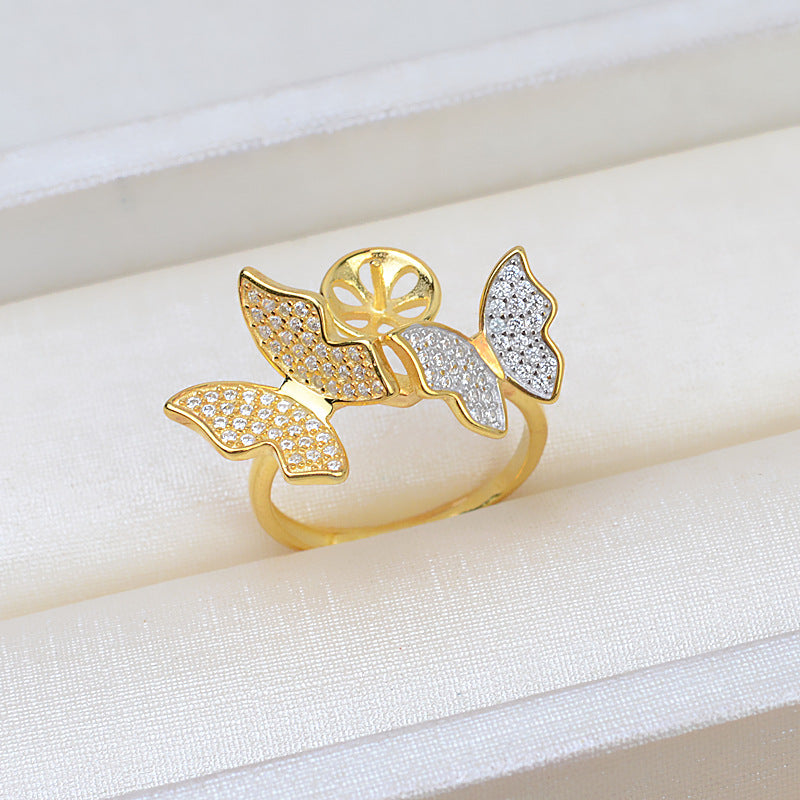 (RS028)S925 sterling silver ring setting