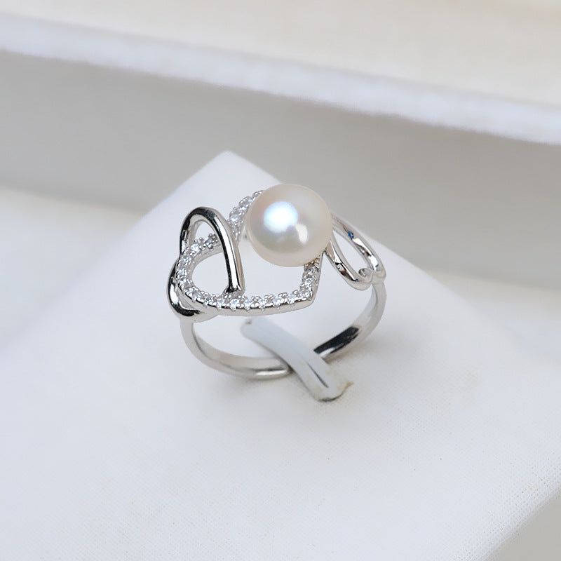 (RS022)S925 sterling silver ring setting