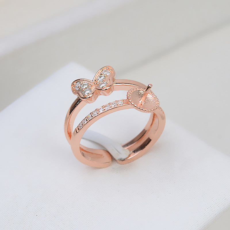 (RS023)S925 sterling silver ring setting