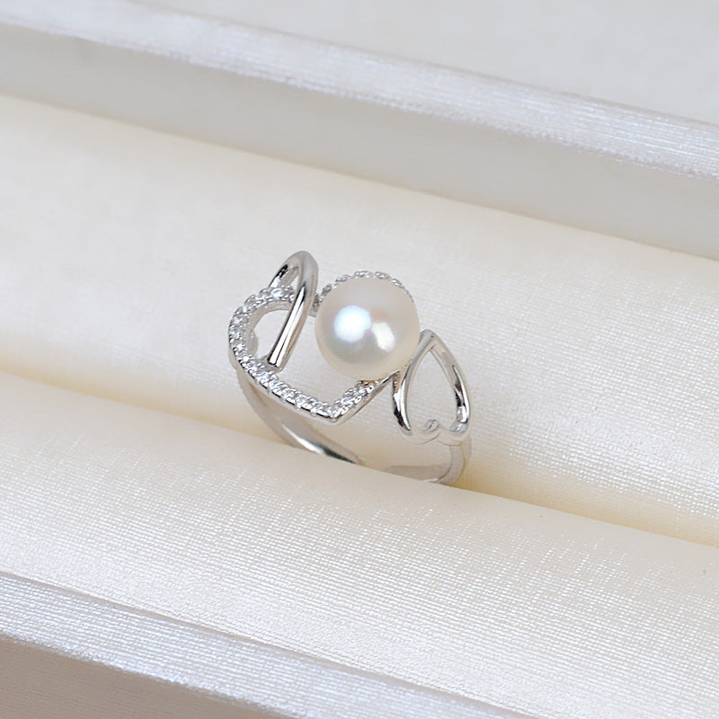 (RS022)S925 sterling silver ring setting