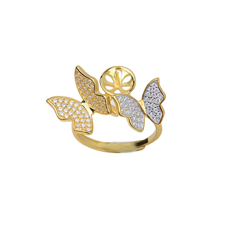 (RS028)S925 sterling silver ring setting