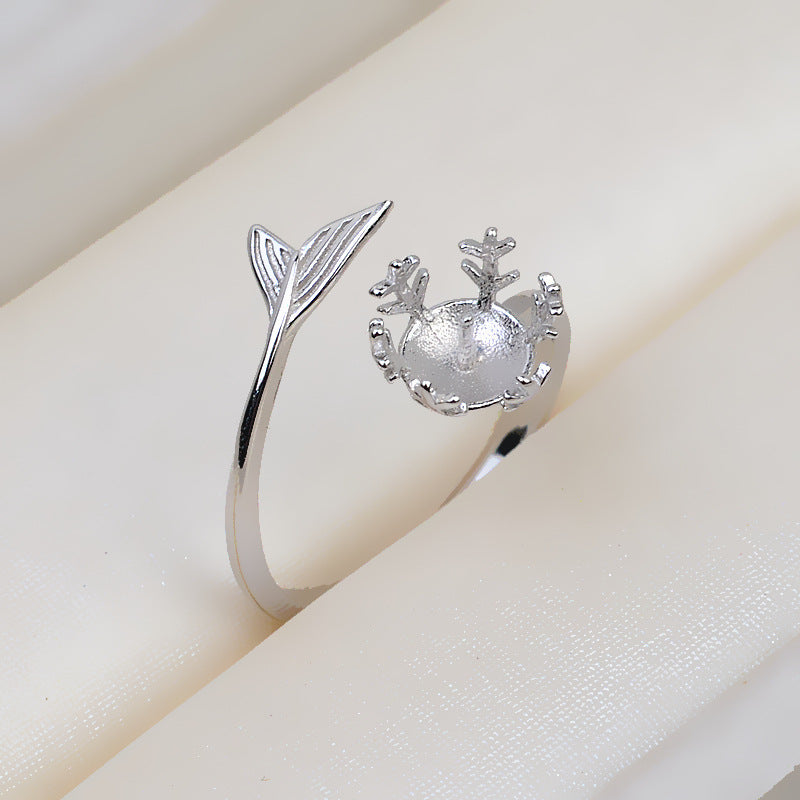 (RS006)S925 sterling silver ring setting