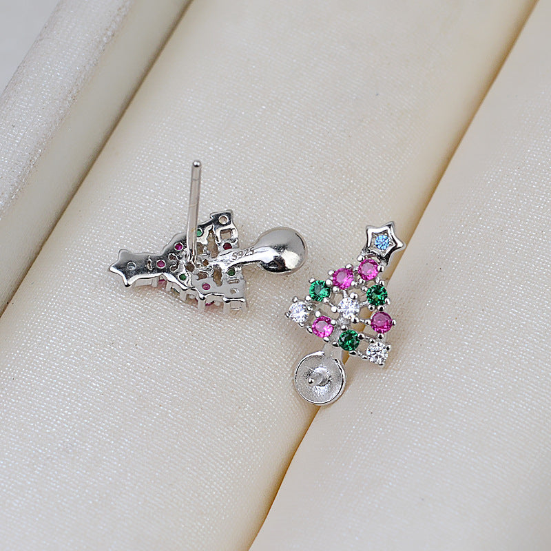 (S021)  S925 sterling silver set setting