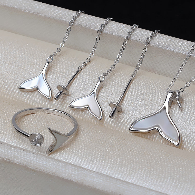 (SB003)  S925 sterling silver set setting