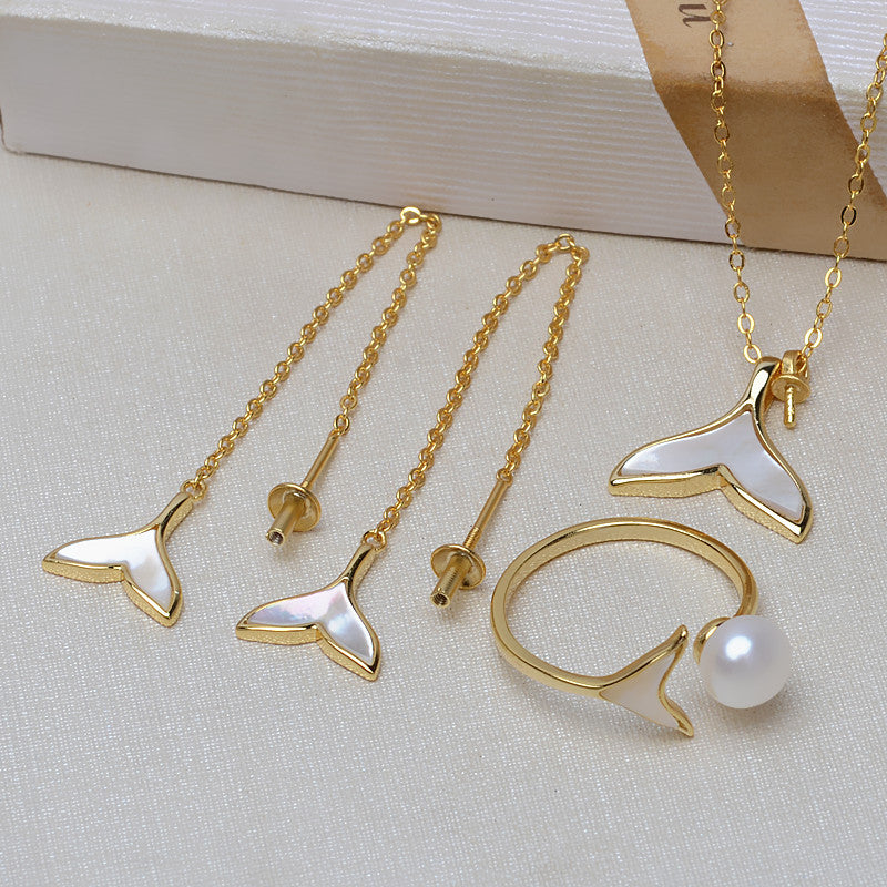 (SB003)  S925 sterling silver set setting