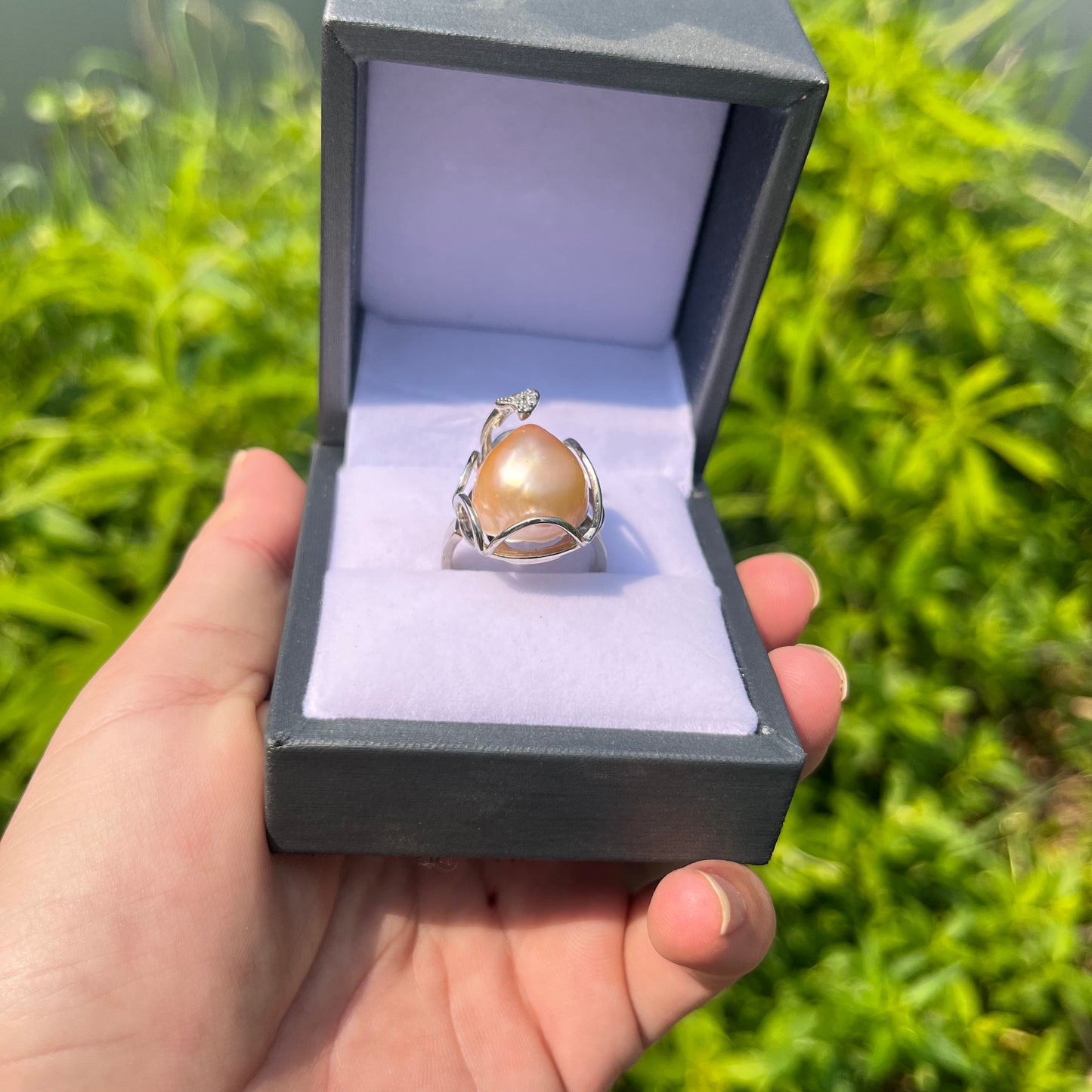 legendary Baroque pearl ring