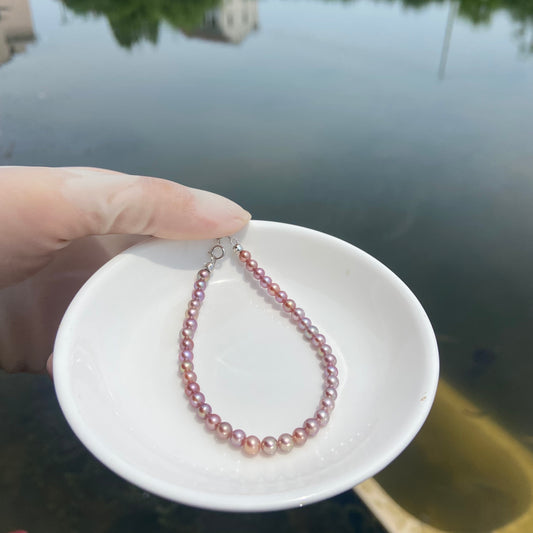 (B069) Akoya bracelet silver (S925)