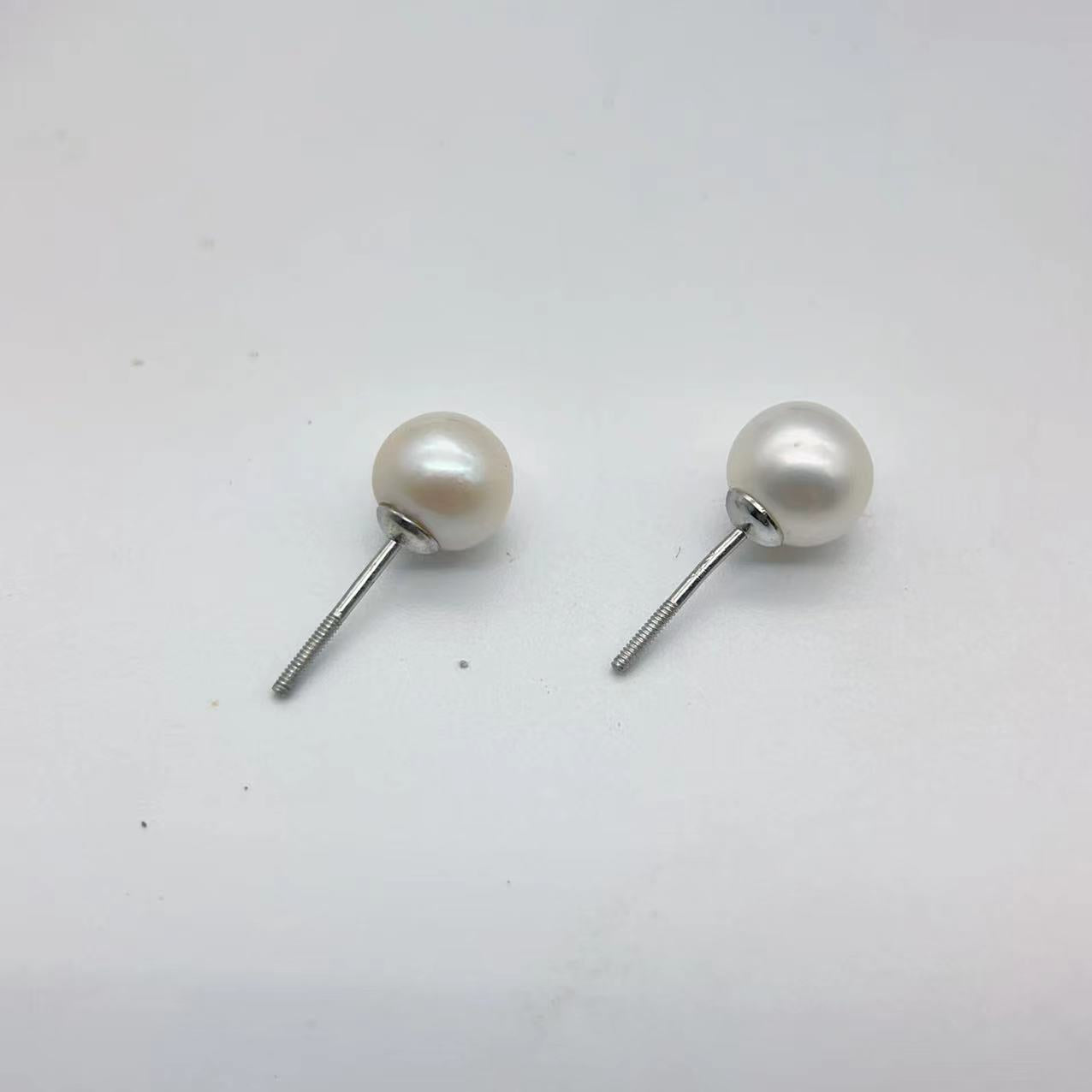 E74 big edison and akoya earrings