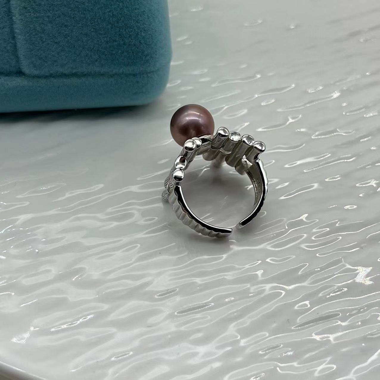 nature talks S925 Silver Edison Ring