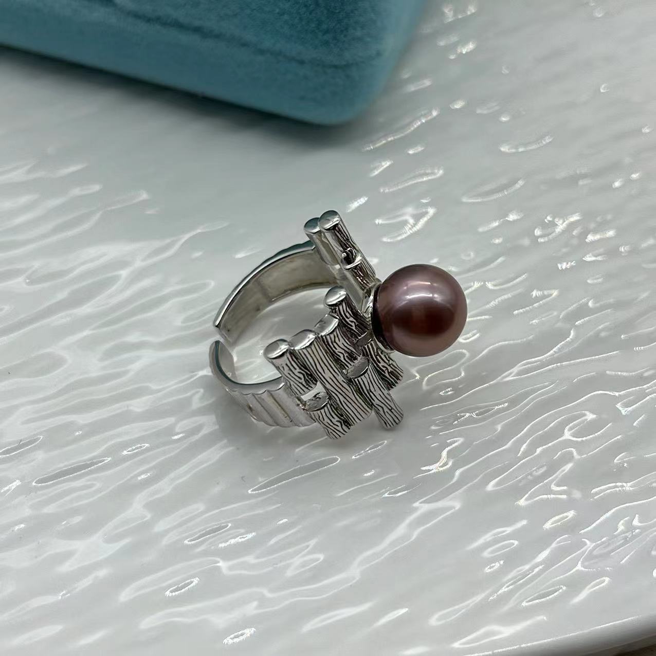 nature talks S925 Silver Edison Ring