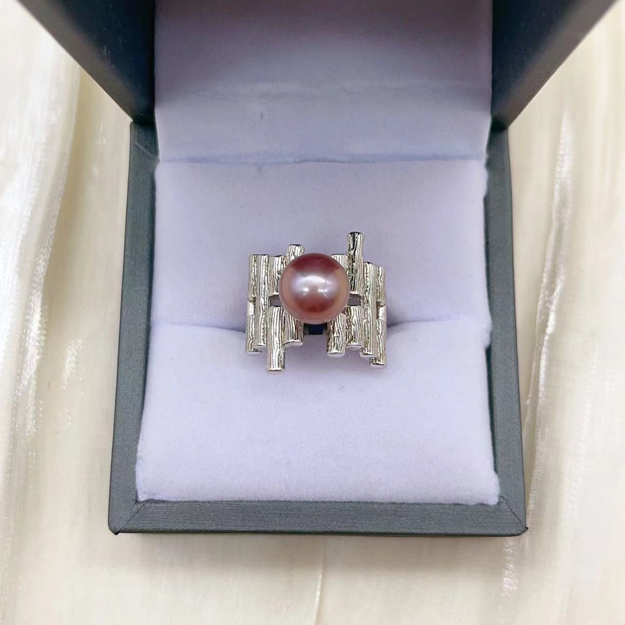 nature talks S925 Silver Edison Ring