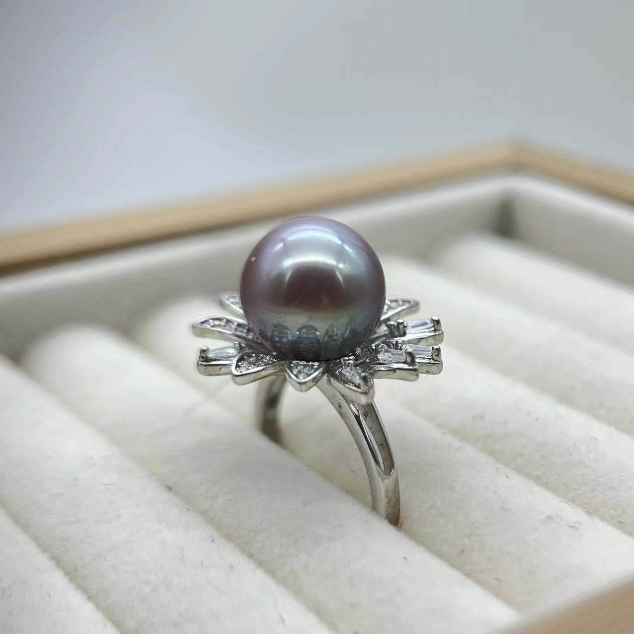 S925 Silver Edison daisy Ring