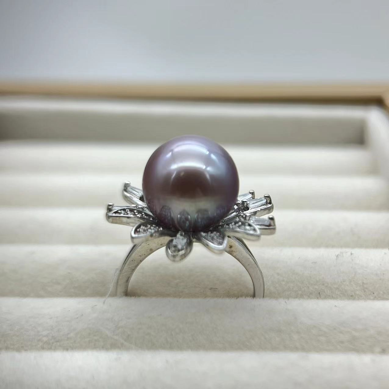 S925 Silver Edison daisy Ring