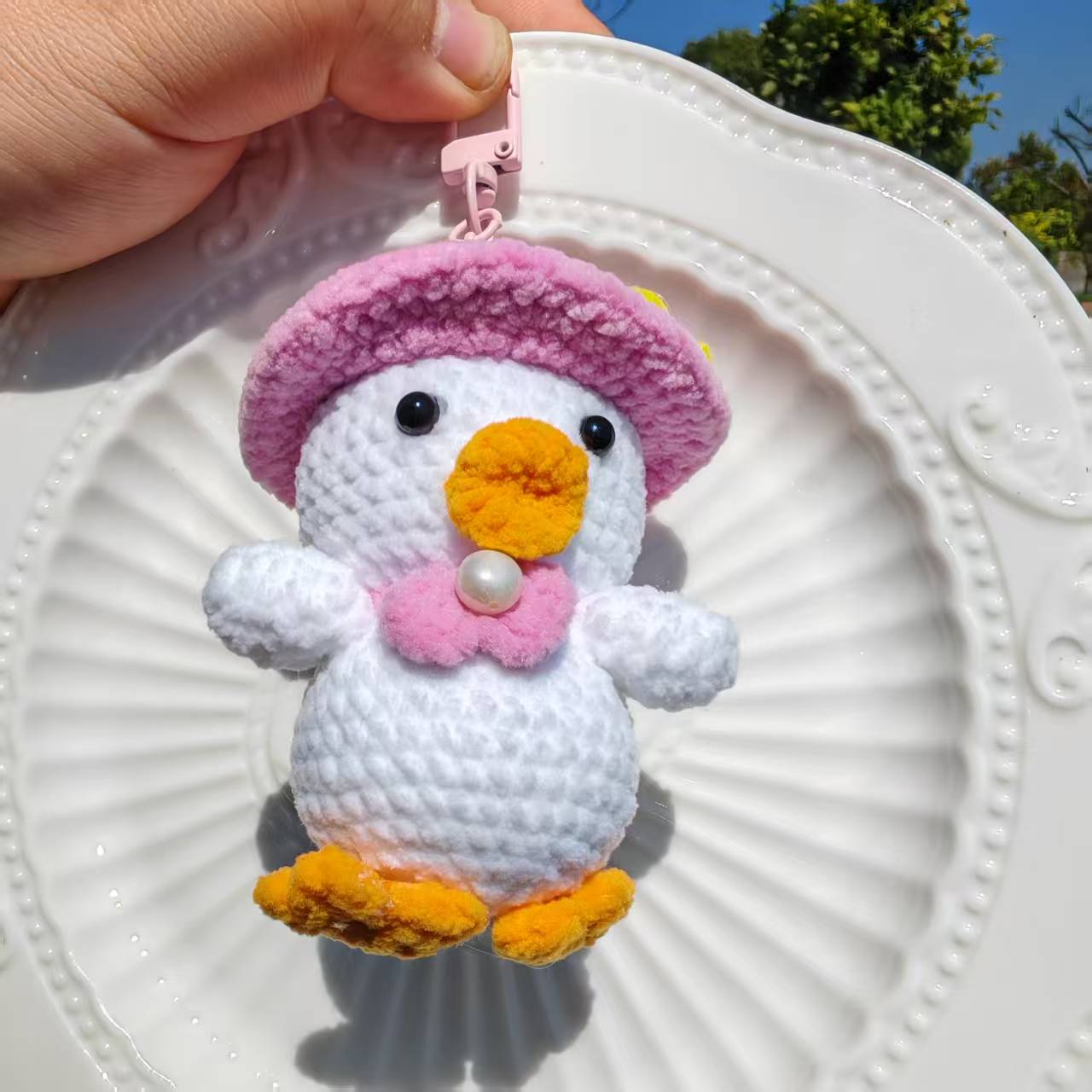 Key pearl accessory duck