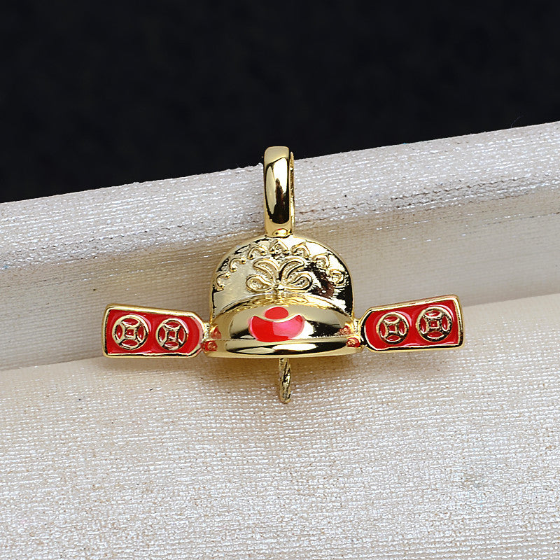 S925 sterling silver pendant baroque setting (B33)