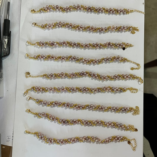 (B021) purple bracelet