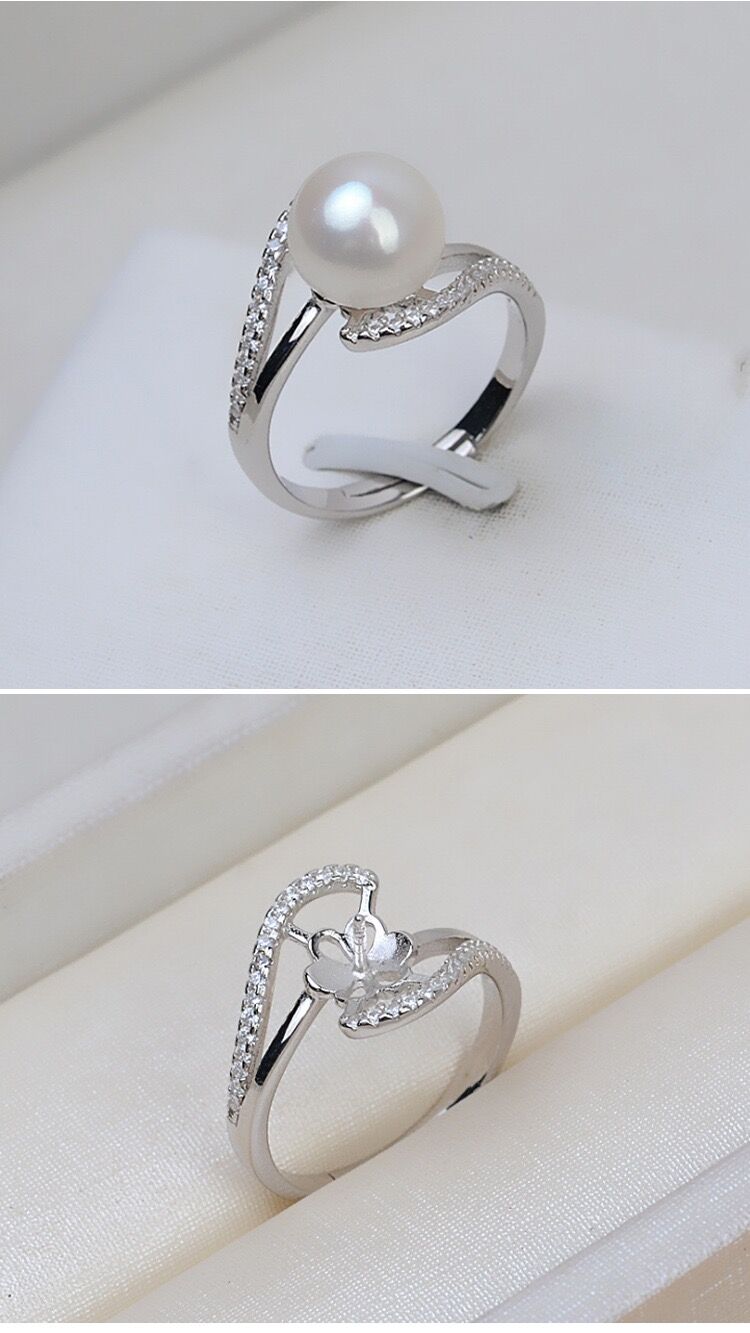 (RS039)S925 sterling silver ring setting