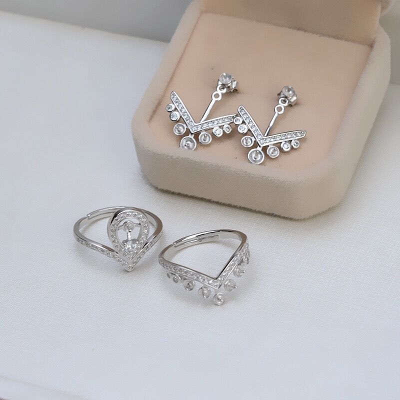 (RS034)S925 sterling silver ring setting