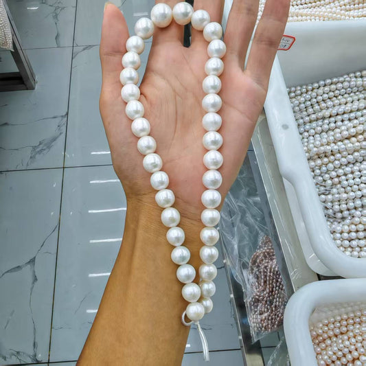 12-13mm white edison  strings for Susane