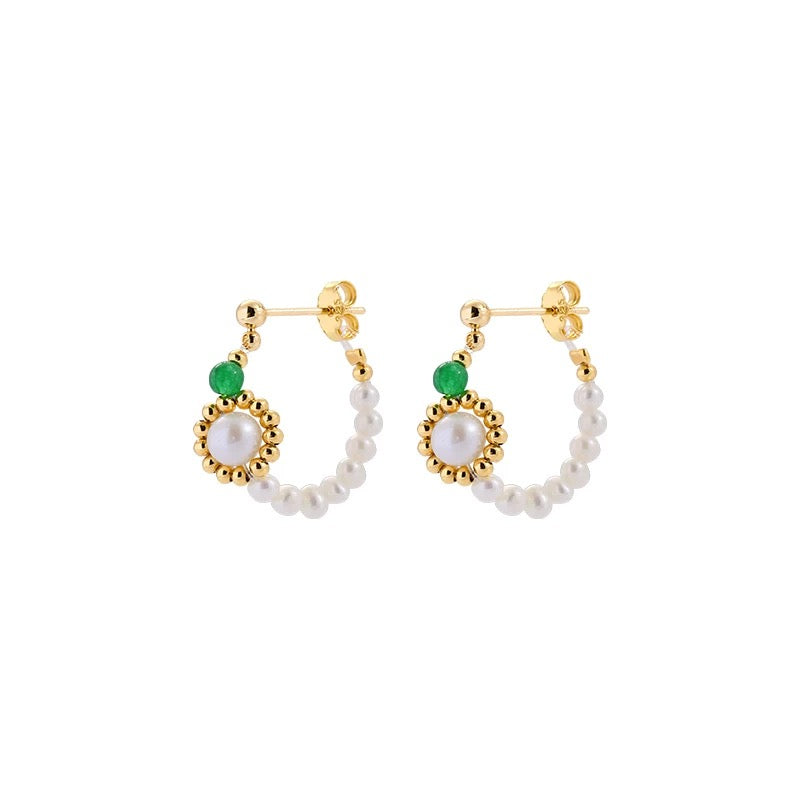 (E050) Simple and Retro Earrings stud S925
