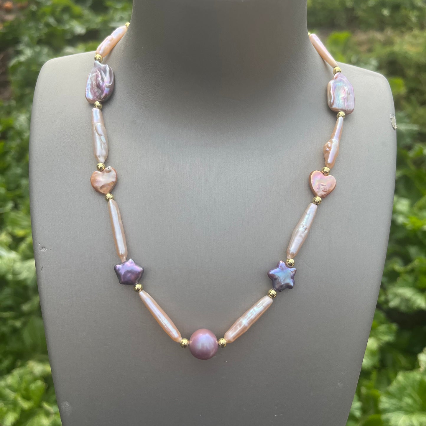 (N014)baroque style necklace