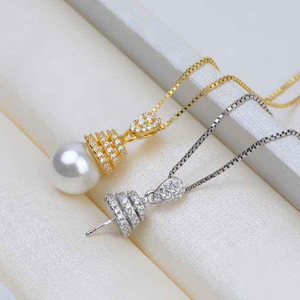 (S033)  S925 sterling silver set setting