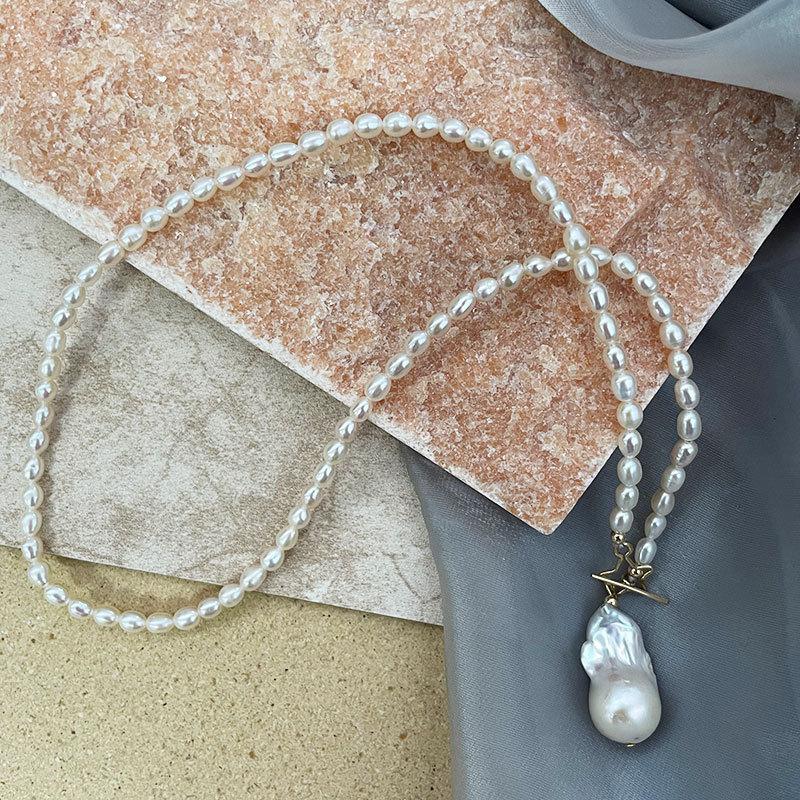 (N060)legendary Baroque pearl necklace