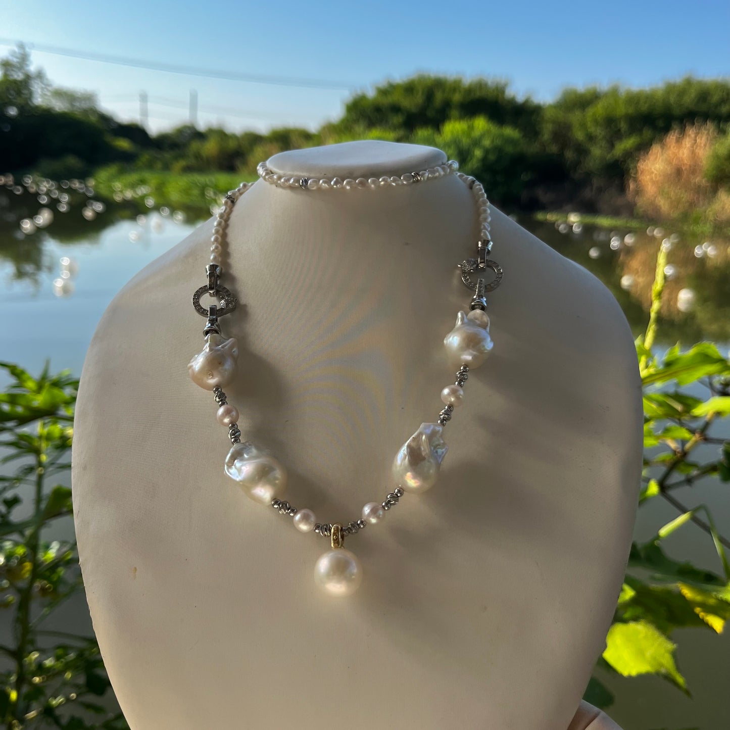 Four in one necklace for Dawn