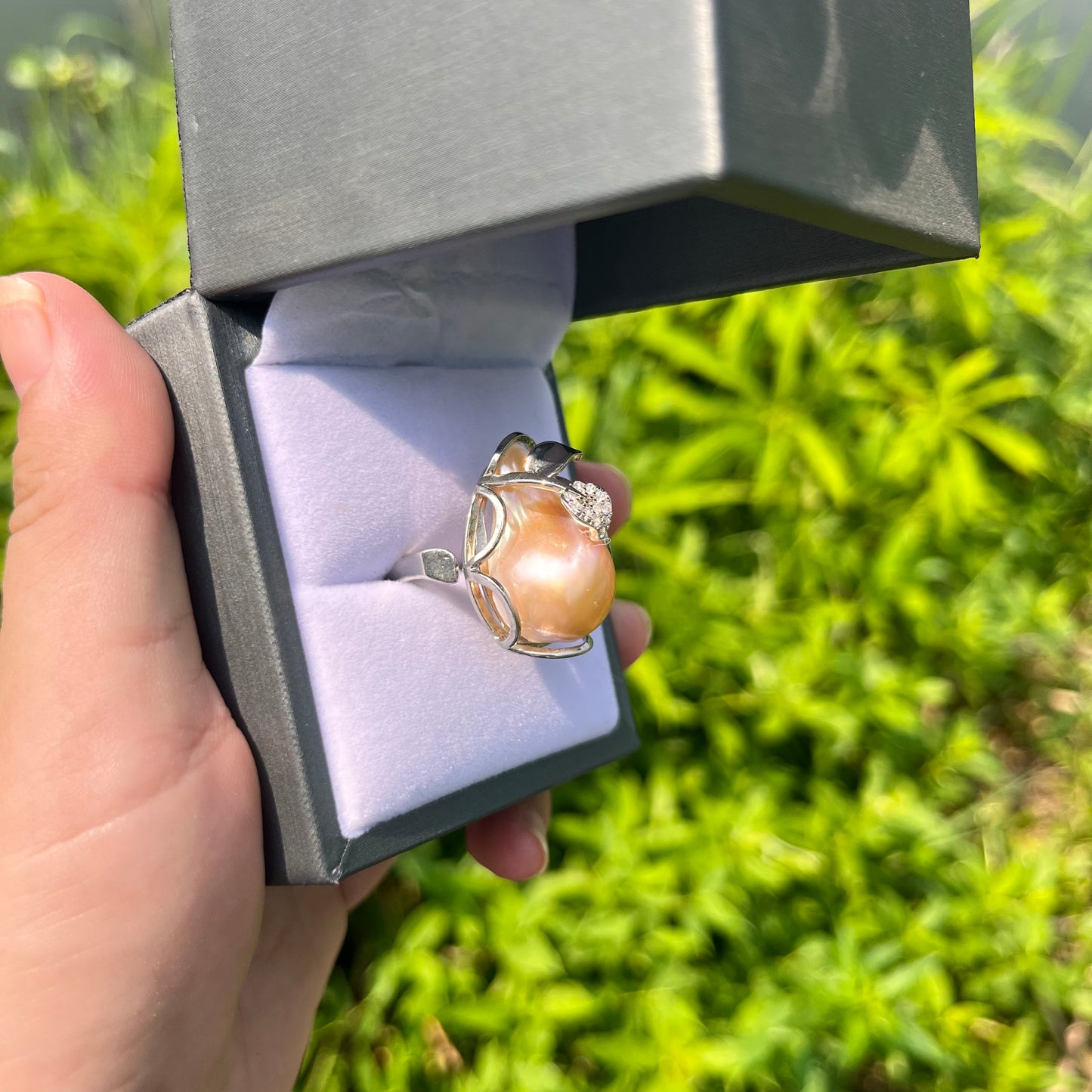 legendary Baroque pearl ring