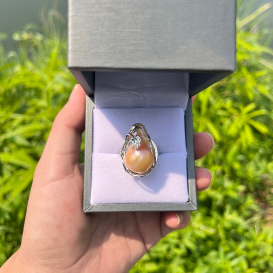 legendary Baroque pearl ring