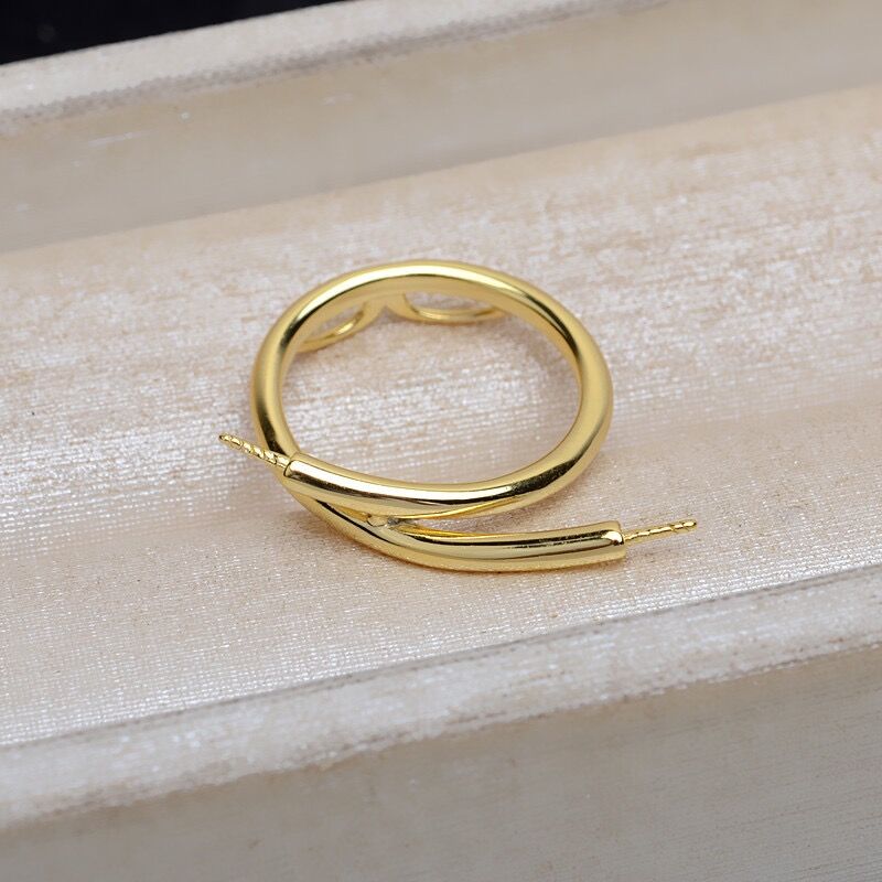 (RS035)S925 sterling silver ring setting