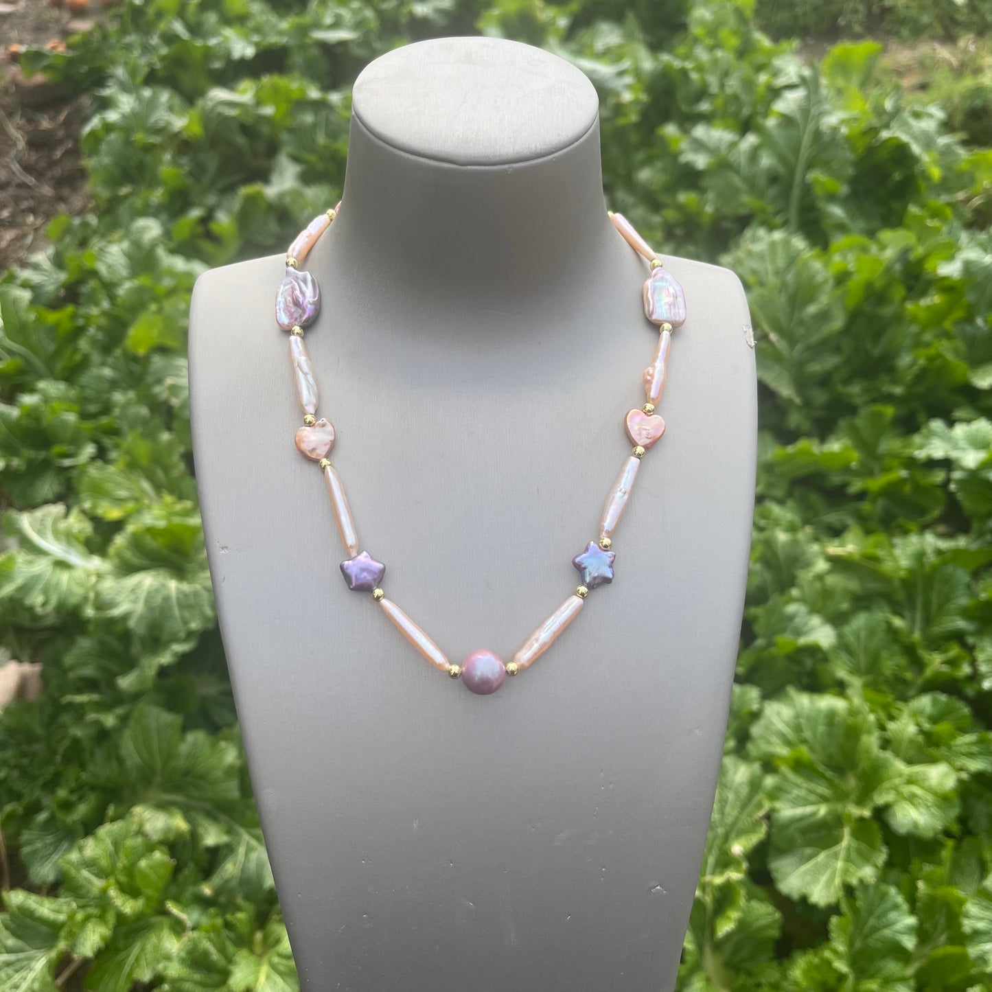 (N014)baroque style necklace