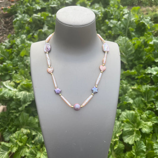 (N014)baroque style necklace