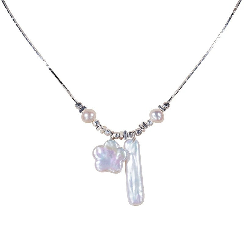 Star and silver bar pendant