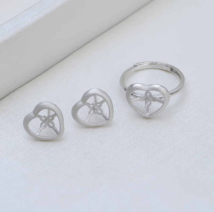 (S030)  S925 sterling silver set setting